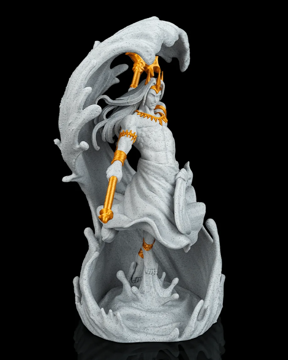 Estátua Poseidon: O Senhor dos Mares