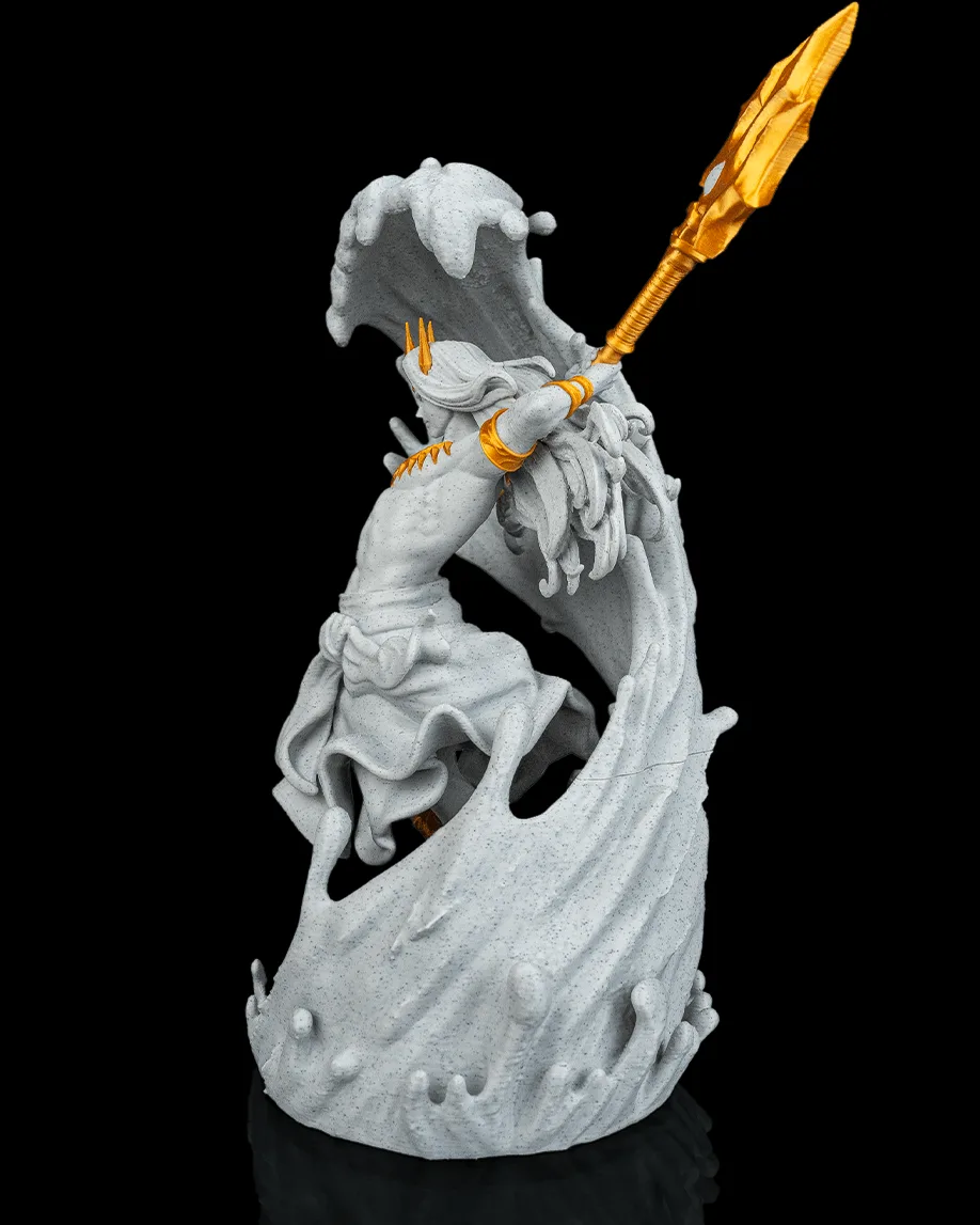 Estátua Poseidon: O Senhor dos Mares