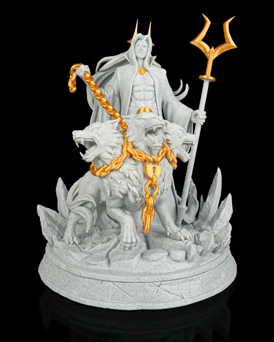 Estátua Hades: O Senhor do Submundo