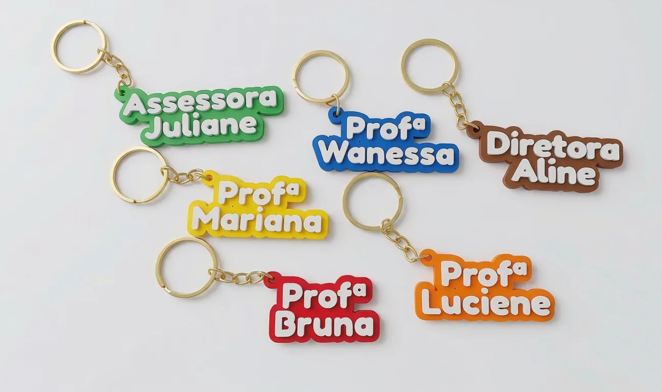Kit Chaveiros Personalizados