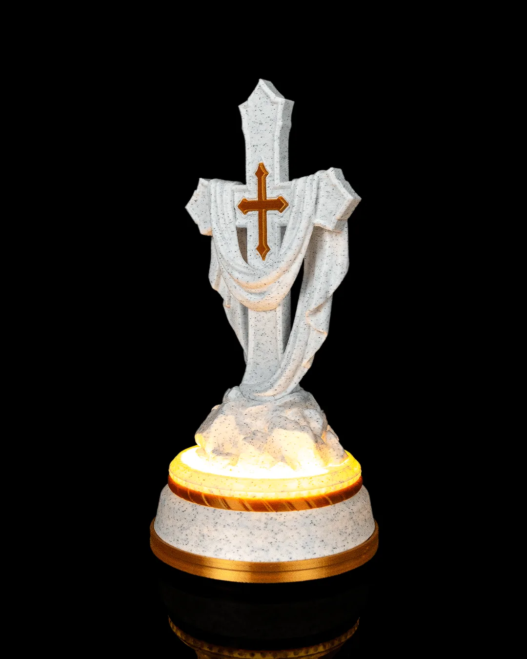 Escultura Cruz Iluminada