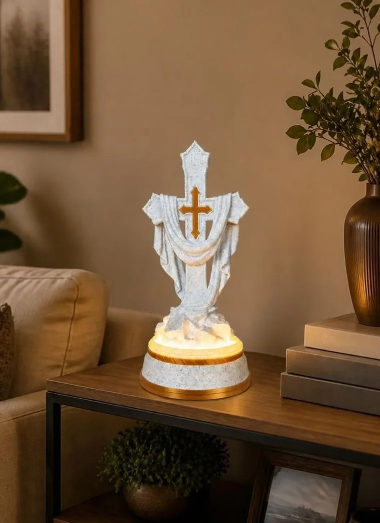 Escultura Cruz Iluminada
