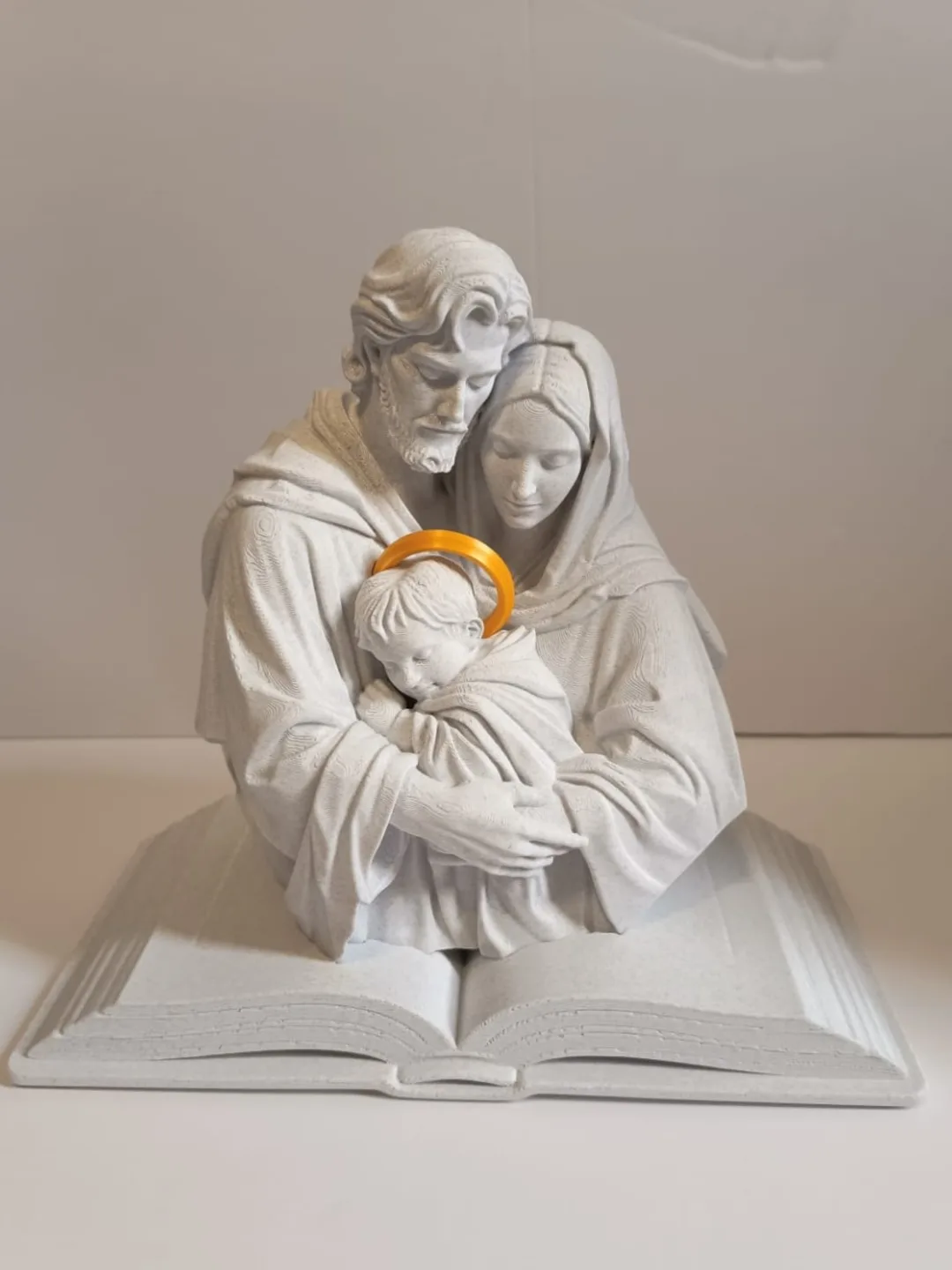 Escultura Sagrada Família Biblia