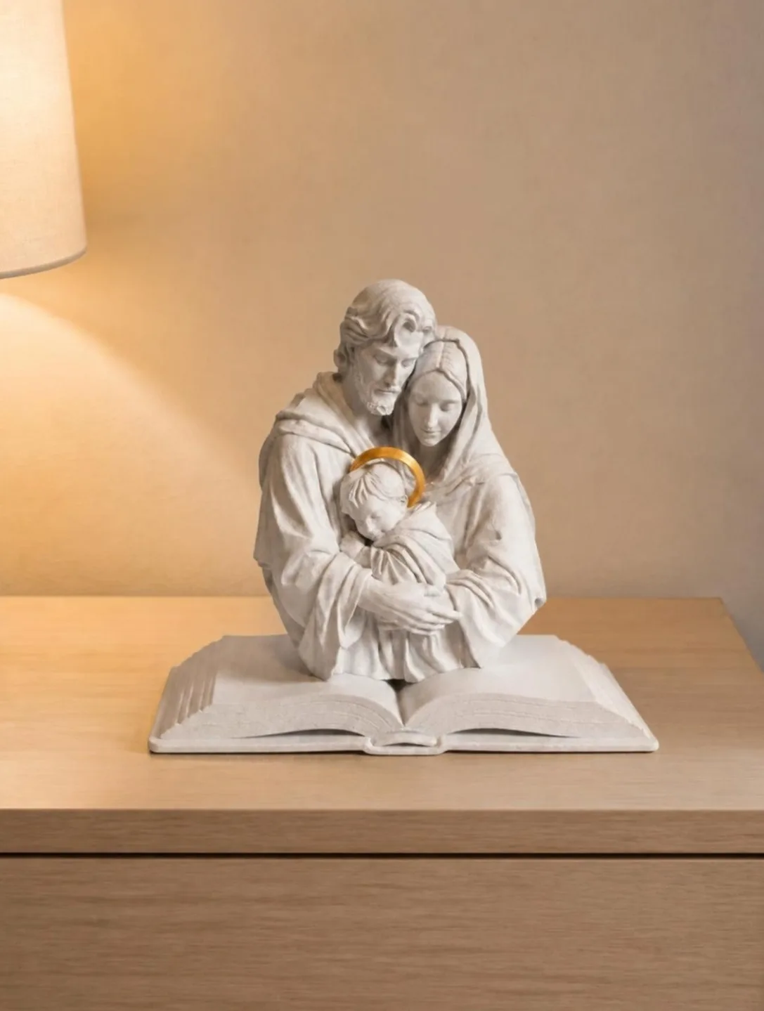 Escultura Sagrada Família Biblia